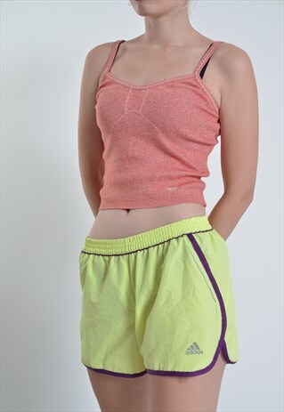 VINTAGE ADIDAS SPRINTER SHORTS GREEN