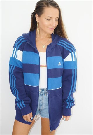 90'S ADIDAS VINTAGE TRACK JACKET/ HOODIE