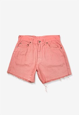 Vintage Levi's 503 Over-Dye Rinse Denim Shorts Pink W31