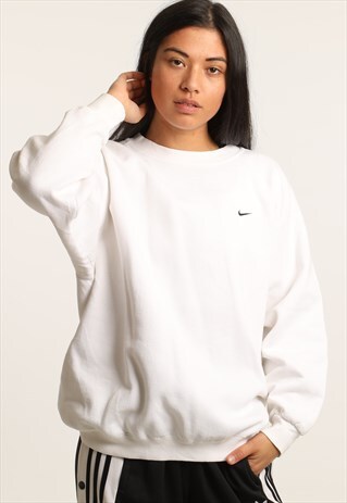 VINTAGE NIKE EMBROIDRED LOGO SWEATSHIRT