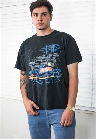 VINTAGE NASCAR T-SHIRT LOGO 90S XL 6.3