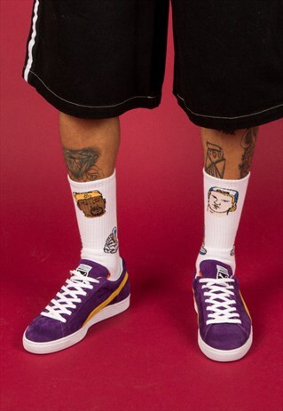 WHITE MEN WHITE SOCKS