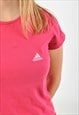 VINTAGE ADIDAS SPORTS TOP IN PINK