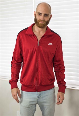 VINTAGE NIKE JACKET LOGO 90S M 14.2