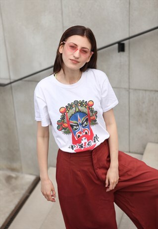 VINTAGE 90'S JAPANESE PRINT T-SHIRT