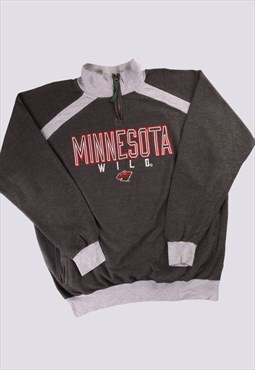 Vintage   Sweatshirt Grey XXLarge (2XL) Minnesota Quarter