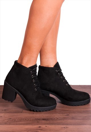 suede lace ups