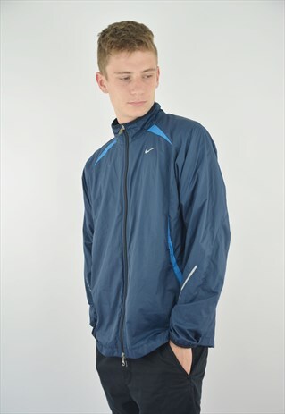 VINTAGE NIKE SWOOSH LOGO LIGHT JACKET