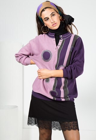 VINTAGE 80S KNIT JUMPER / S0052