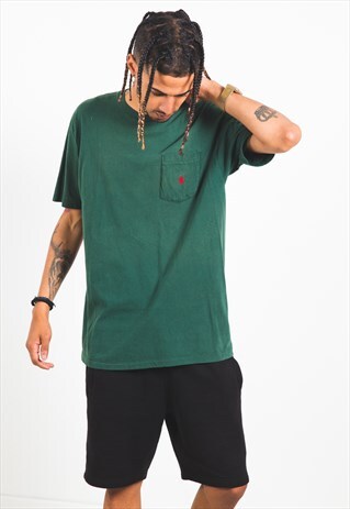 VINTAGE 90S POLO RALPH LAUREN SPORT T-SHIRT / S3490