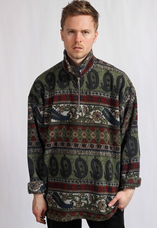 VINTAGE FESTIVAL FLEECE TOP
