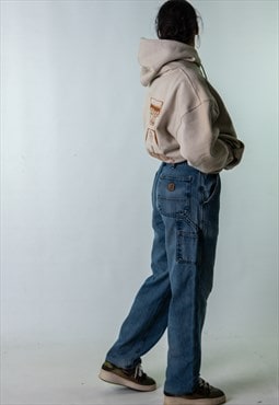 Light Blue Denim 90s Carhartt  Cargo Skater Trousers Pants