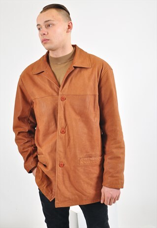 VINTAGE 90'S SUEDE LEATHER JACKET