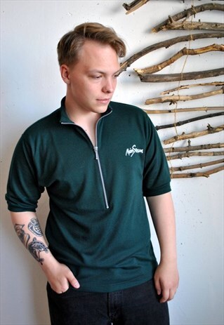 VINTAGE GREEN BICYCLE TSHIRT