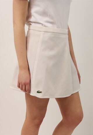 VINTAGE HIGH WAISTED LACOSTE TENNIS SKIRT