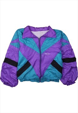 Vintage 90's Adidas Windbreaker Retro Track Jacket Full Zip