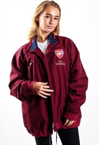 VINTAGE NIKE ARSENAL TRACK JACKET J1819