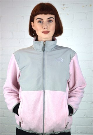 VINTAGE 90'S THE NORTH FACE ZIP FLEECE JACKET
