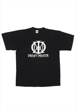 Dream Theater Black T-Shirt, Vintage Fruit of the Loom Label