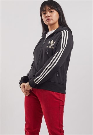 VINTAGE ADIDAS ZIP-UP HOODIE