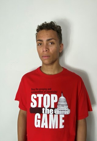 STOP THE GAME CONGRESS T-SHIRT (L)