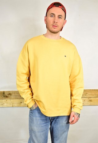 VINTAGE 90S BENETTON YELLOW SWEATER