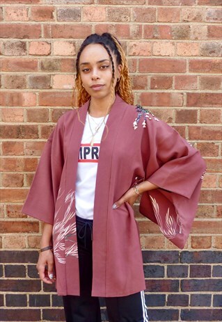 SEQUIN, CUSTOMISED, FESTIVAL, VINTAGE KIMONO