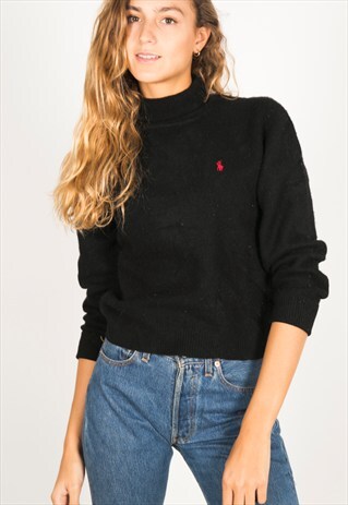 VINTAGE 80S POLO RALPH LAUREN JUMPER / R100