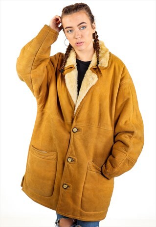 VINTAGE SHERPA SUEDE JACKET J2758