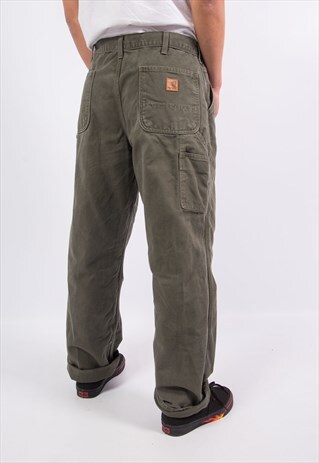 VINTAGE CARHARTT WORKWEAR TROUSERS CARPENTER JEANS