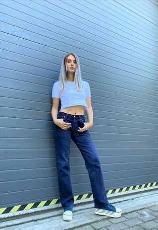 90s blue jeans