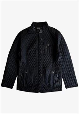 Vintage Y2K Women's Burberry Quilted Utility Jacket