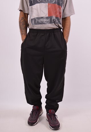 VINTAGE NIKE TRACKSUIT TROUSERS BLACK