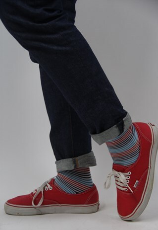 VINTAGE VANS RED TRAINERS