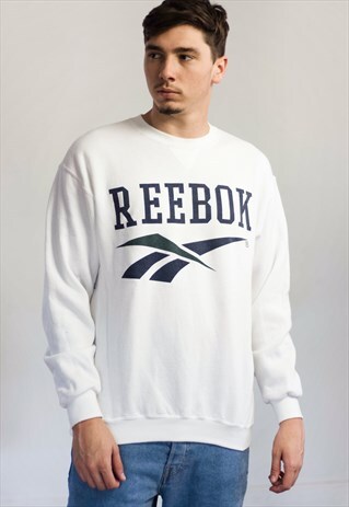VINTAGE REEBOK BIG LOGO SWEATSHIRT 90S M 15