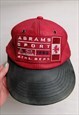 90'S 1993 ABRAMS SPORT CANADA LEATHER BASEBALL HAT