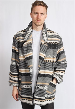 VINTAGE AZTEC FESTIVAL JACKET