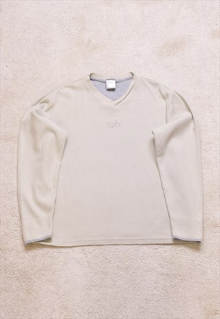 Women's Nike OG Silver Tag Lowercase Spell Out Sweater