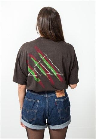 VINTAGE ADIDAS SPORT T-SHIRT / S5416