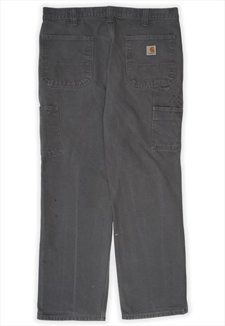VINTAGE CARHARTT WORKWEAR GREY TROUSERS MENS