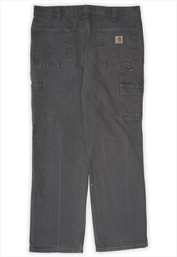 Vintage Carhartt Workwear Grey Trousers Mens
