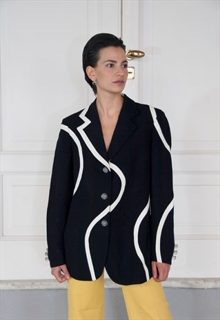 RARE VINTAGE MOSCHINO CHEAP AND CHIC BLAZER