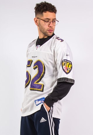NFL JERSEY BALTIMORE RAVENS AMERICAN FOOTBALL SHIRT
