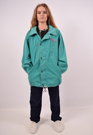 VINTAGE FILA OVERJACKET BLUE