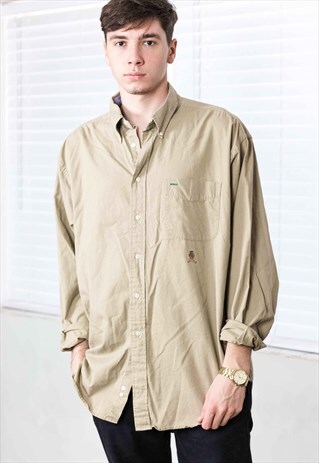 VINTAGE TOMMY HILFIGER SHIRT LOGO 90S XL 13.6