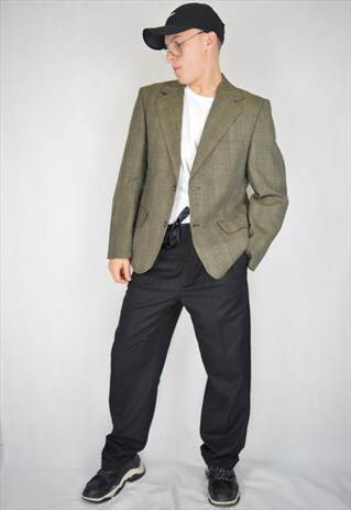 VINTAGE GREEN CLASSIC PARTY BLAZER