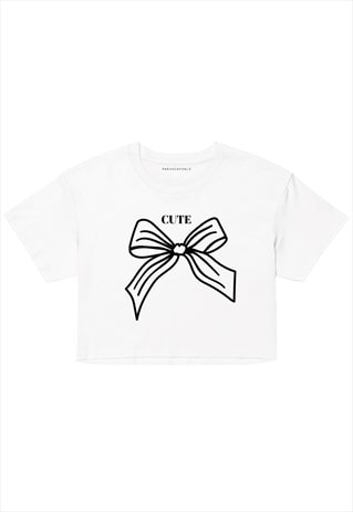 CUTE BOW T-SHIRT