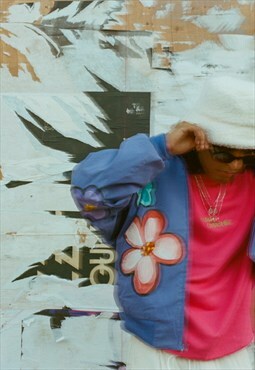 Purple Floral Vintage Jacket