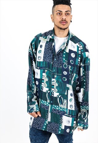 VINTAGE PATTERNED SHIRT S383