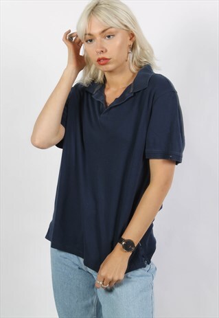 VINTAGE CALVIN KLEIN POLO SHIRT BLUE